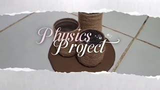 Physics Project How to make a pencil storage by used bottle waste | Athifa & Dhania X F
