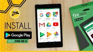 Install Google Play Store on Amazon Fire HD 8 with Alexa!