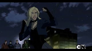 Black Canary - Powers & Fight Scenes | Young Justice