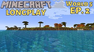 Minecraft Survival Longplay 1.20 - Episode 2 - Bringing Villagers To The Base (No Commentary)
