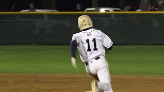 Ryan Faltisek crushes an RBI triple