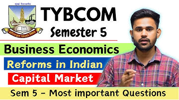 TYBCOM Business Economics Semester 5 Important questions | Lecture 3 | 2024-25