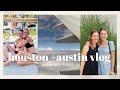 TEXAS VLOG: Family Time, Exploring Houston + Austin, Wedding Dress Shopping (+ THEY LOST MY BAGS..)