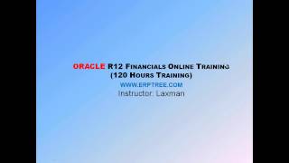 Oracle Financials Training | 120 Hours Classes | 1st Session