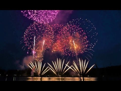 2019 水戸偕楽園花火大会 オープニングスターマイン（第59回水戸黄門まつり）