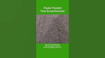 Plastic Parallel Twin Screw Extruder for ABS/PS/PC Re-granulation, Twin Screw Granulator - Purui