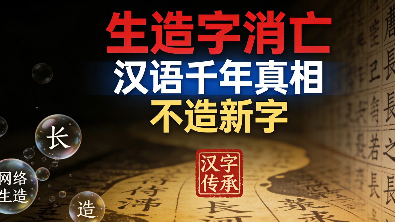 85000个汉字九成已死！汉语的生存智慧藏在词组里