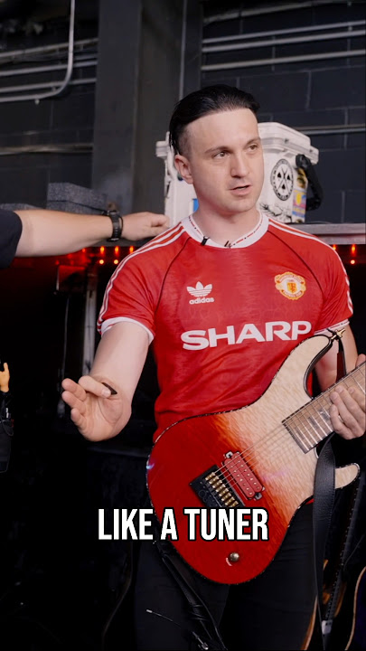 Guitar Tuning Stability & Vocal Perfection with Christian Thompson. @FallingInReverse