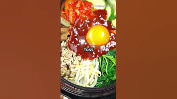 Bibimbap In 60 Seconds Korean Flavor 