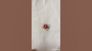 clay donut 🍩 | miniature clay donut | new creative art
