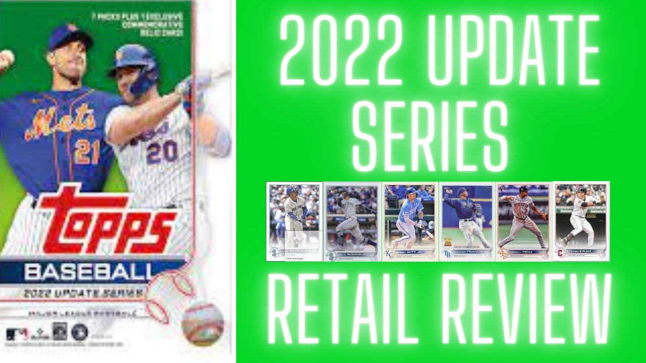 2022 Topps Update Retail Review YouTube