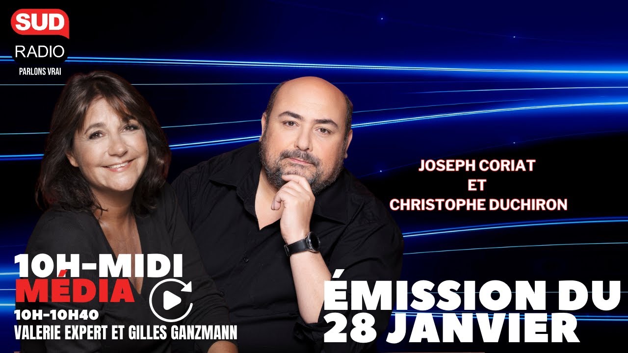 Joseph Coriat et Christophe Duchiron sont les invités du 28 janvier 2025