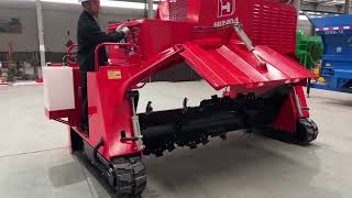 Full hydraulic control! This composter allows turning without any dead ends