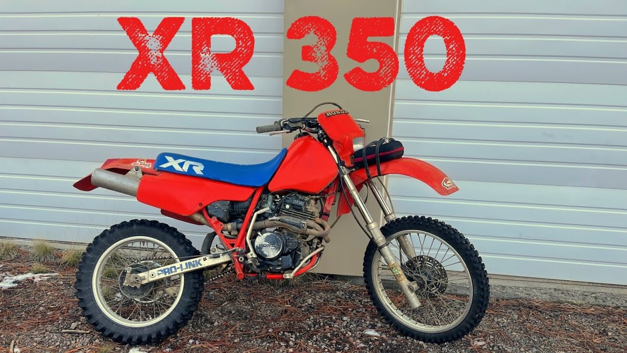*I COMPLETELY REVIVED MY 1985 HONDA XR 350*