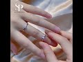 Love Heart Magnetic Ring For Women Chain Jewelry Four-Leaf Clover Ring