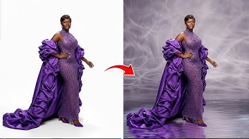 Learn Photoshop Fast – Change & Manipulate Your Photo Studio Background Easily