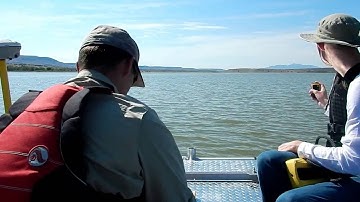Bathymetric Data Collection at Cochiti Lake June 2016
