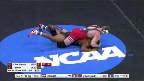 2018 NCAA Wrestling 174lbs: Bo Jordan (Ohio State)...