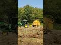 Droppin a bale with the Vermeer Rebel 5410 and John Deere 5425.    #farming #johndeere  #hayday
