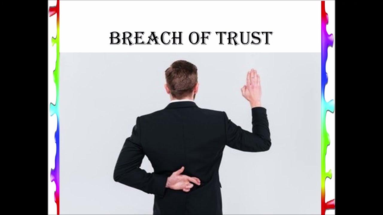 Breach of Trust A free verse Poem YouTube