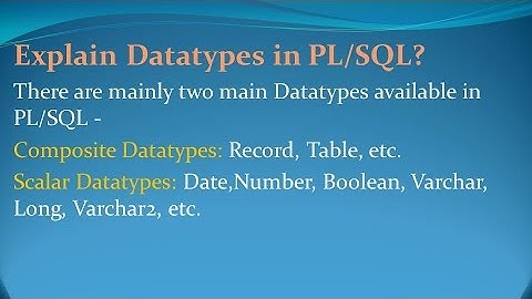 PLSQL Interview Questions and Answers for freshers and experienced– Part 6