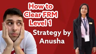 How to clear FRM Level 1| In conversation with Anusha #FRM