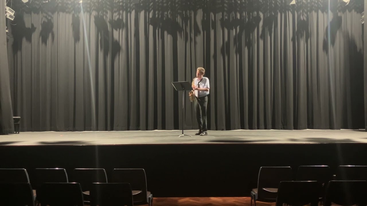 Isaac Bell, Alto Saxophone - Audition for Bachelor of Music (Honours) - University of Queensland