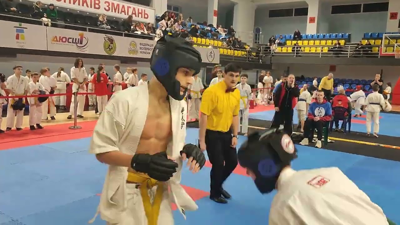 Открытый кубок Каменское 9.11.25  первый бой.  #karate #kyokushin #kyokushinkarate  #punch