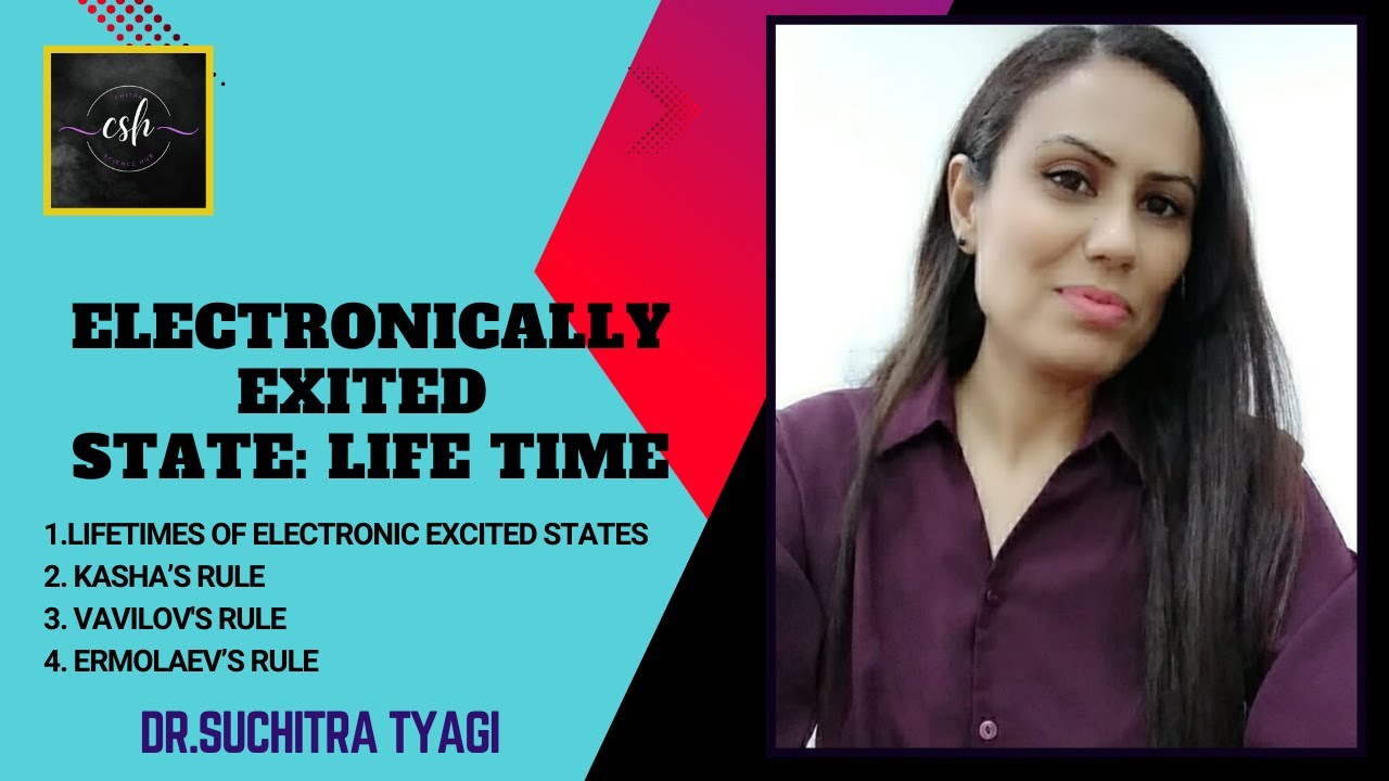 ELECTRONICALLY EXCITED STATE: LIFE TIME