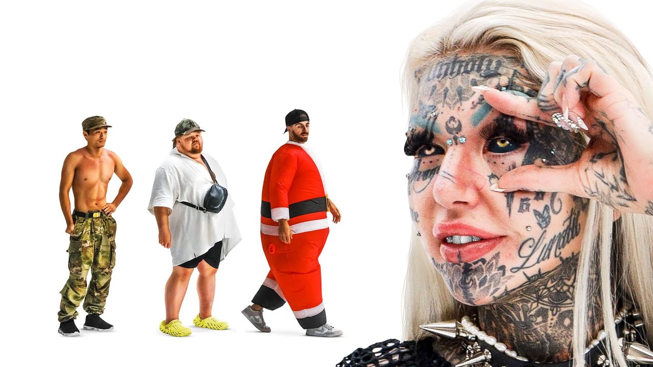 20 Guys Vs Worlds Most Tattooed Girl