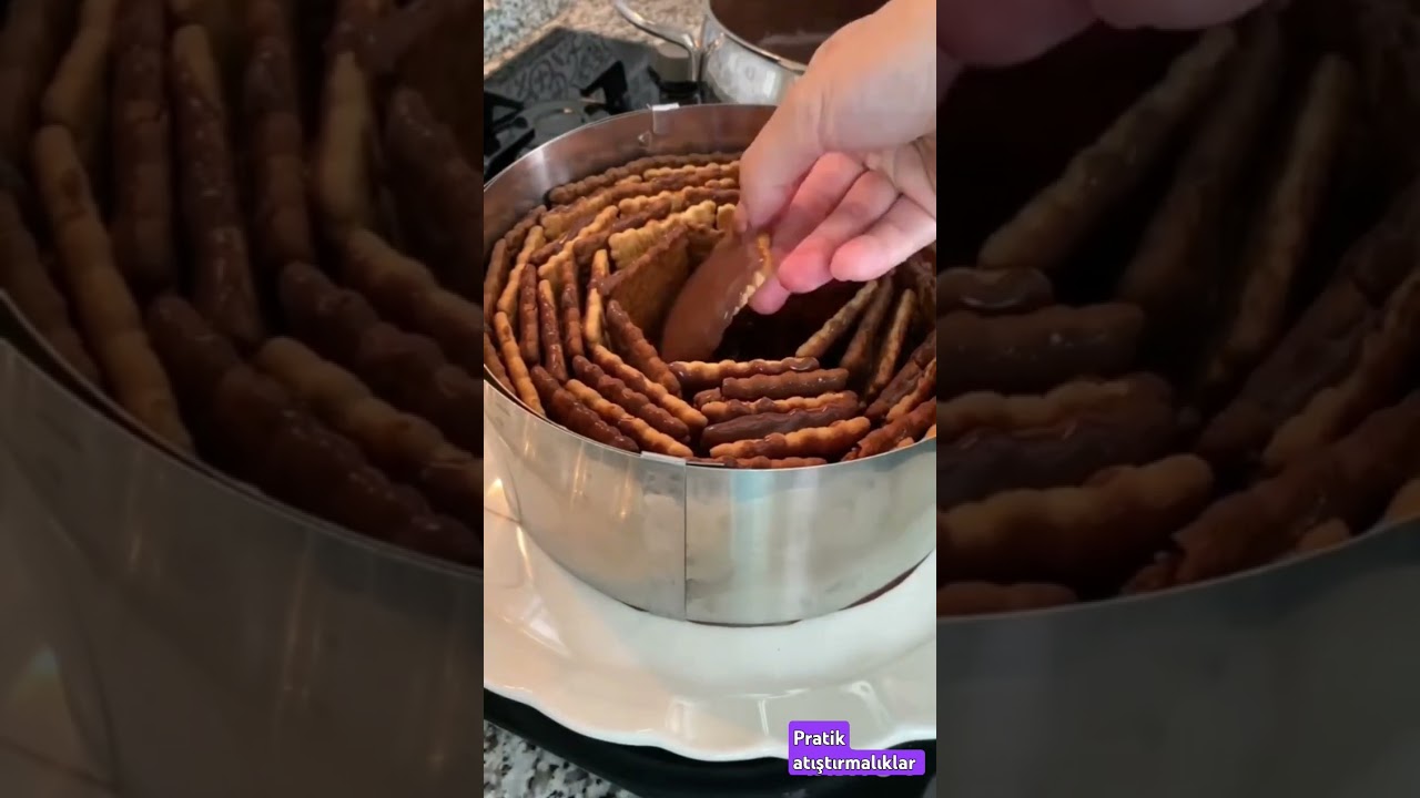 Bisküvili pasta #remix #lezzetli #yemektarifleri #yemek #tatlilar
