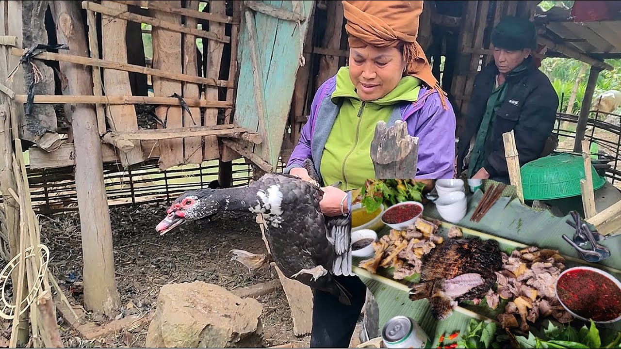 Bữa cơm đặc biệt tiếp khách của gia đình ông bà trên vùng xa. Tộc TV