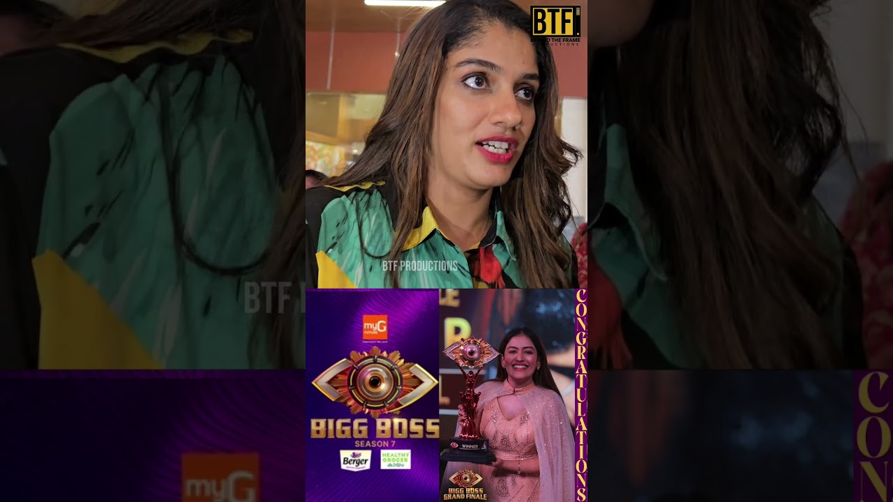 Anumol Wins BBM7! 🔥 Ved Lakshmi’s EXCLUSIVE Reaction | Bigg Boss Malayalam S7 | BTF Productions