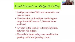 PA Regions - Ridge and Valley