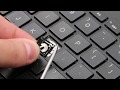 How To Fix - HP Laptop Key Replacement / Repair for Small Normal Sized Letter Function F Arrow Keys