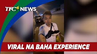 Pinoy nag-viral matapos samu't saring diskarte para makauwi sa kasagsagan ng baha sa Dubai |TFC News