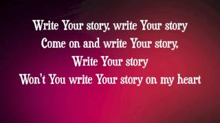 Video thumbnail of "Francesca Battistelli - Write Your Story - with lyrics"