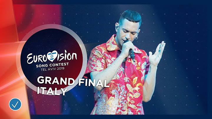 Mahmood - Soldi (LIVE) | Italy 🇮🇹 | Grand Final | Eurovision 2019