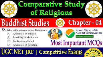 Buddhist Religion MCQs | Comparative Study of Religions | UGC NET | Religious Studies | Chapter-04