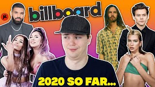 Reacting to BILLBOARD Top 50 Songs of 2020 (so far)