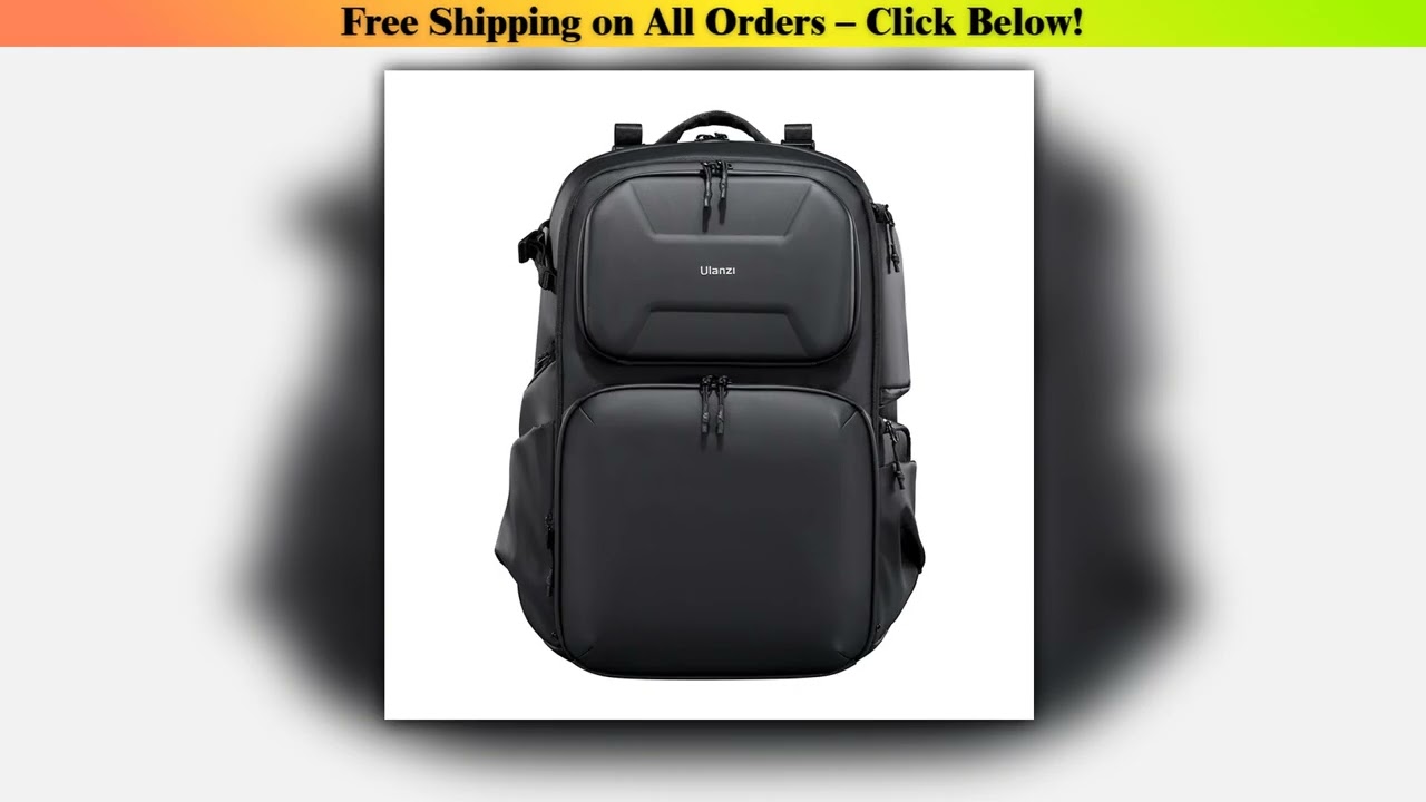 Ulanzi BP10 Hardshell Camera Backpack 35L Travel Large Capacity Storage Splash-proof Photography
