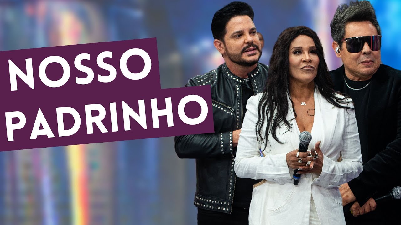 Calcinha Preta agradece apoio de Faustão: “Nosso padrinho”