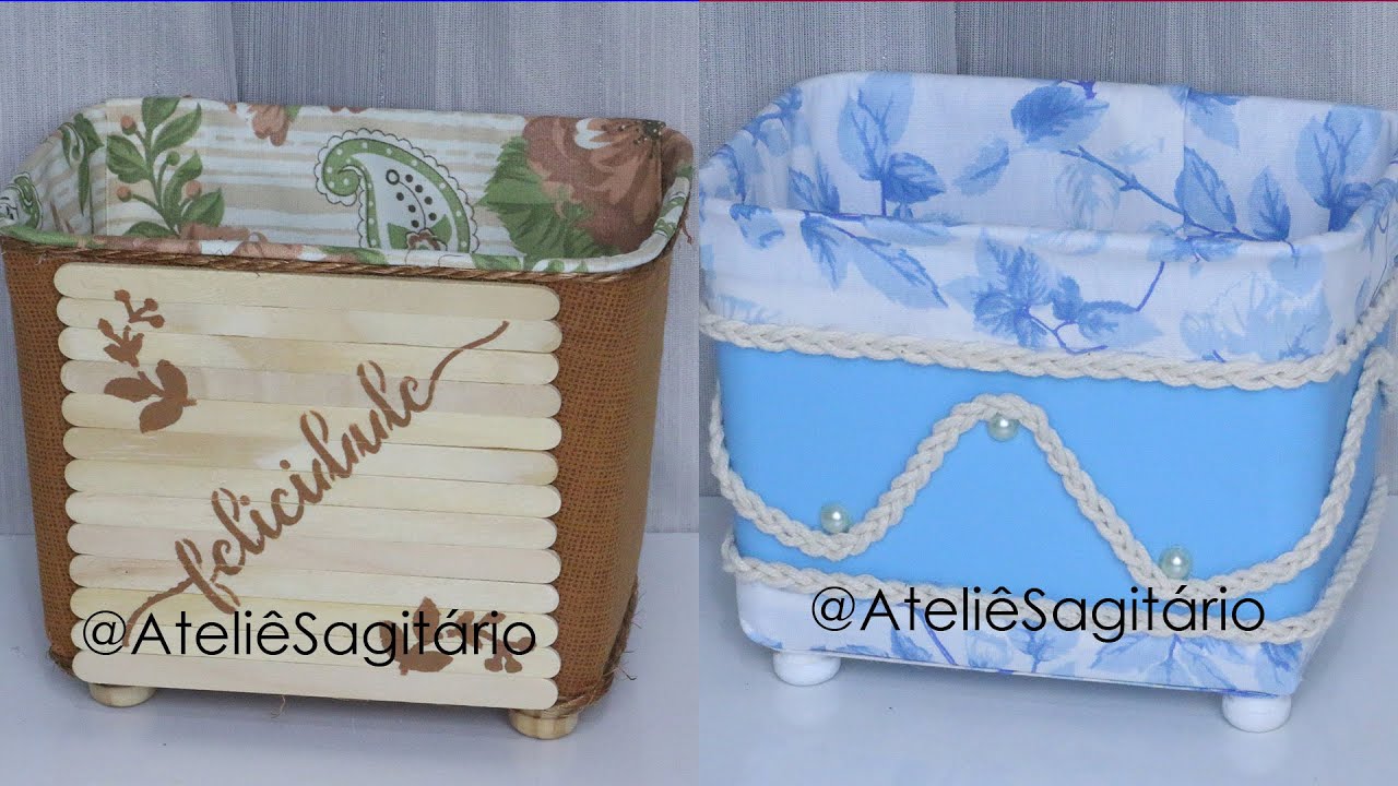 Ideias lindas com pote de sorvete