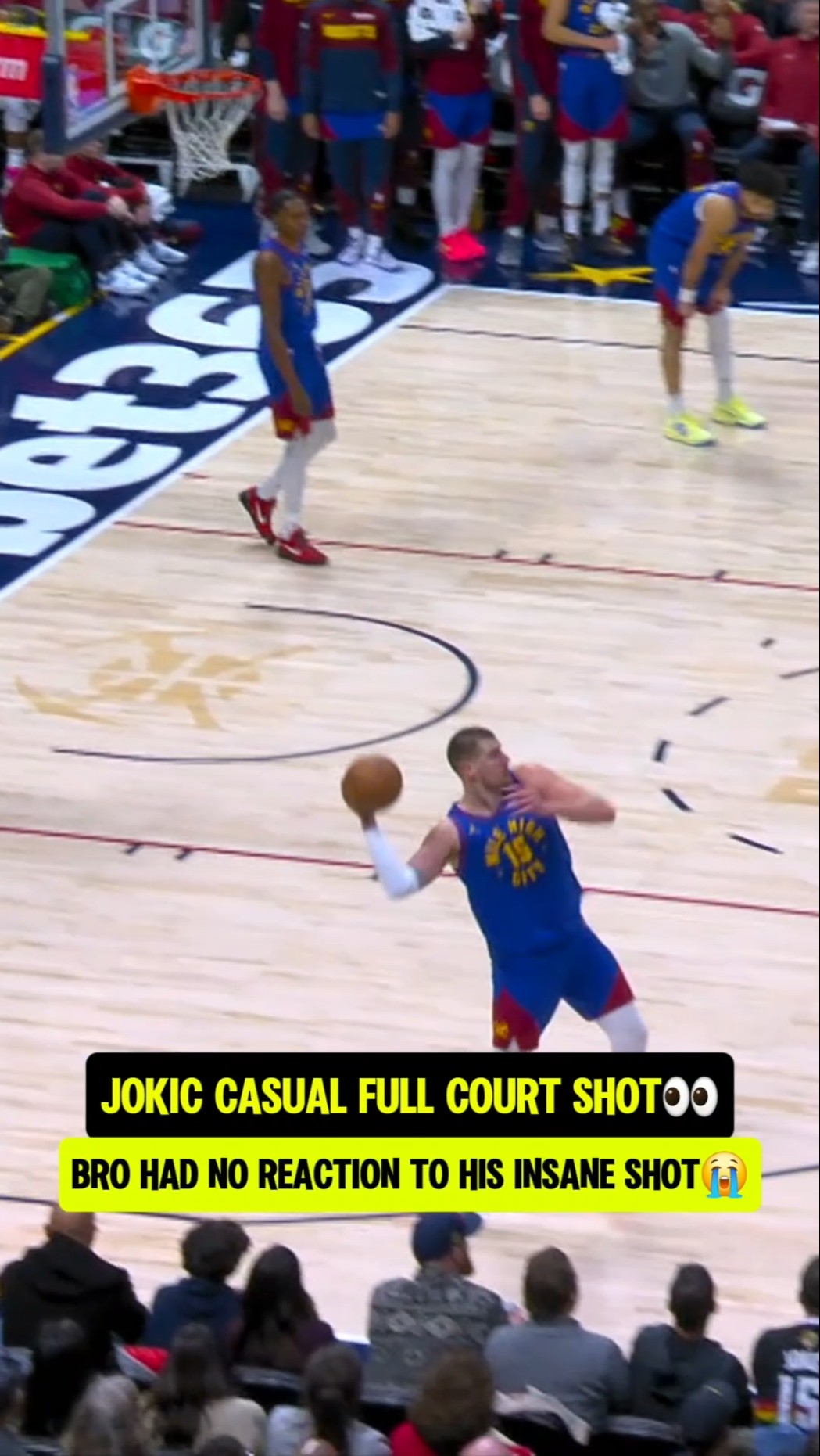 Jokic didn't even care?