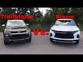 2021 Chevy Blazer Vs 2021 Chevy Trailblazer