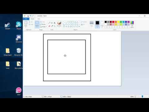 Tutorial sulla perfetta Piazza con MS Paint