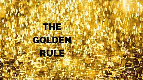 The Golden Rule - Gerald Elliott 12.08.19