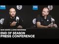Sean Marks And Jordi Fernández End Of Season Press Conference