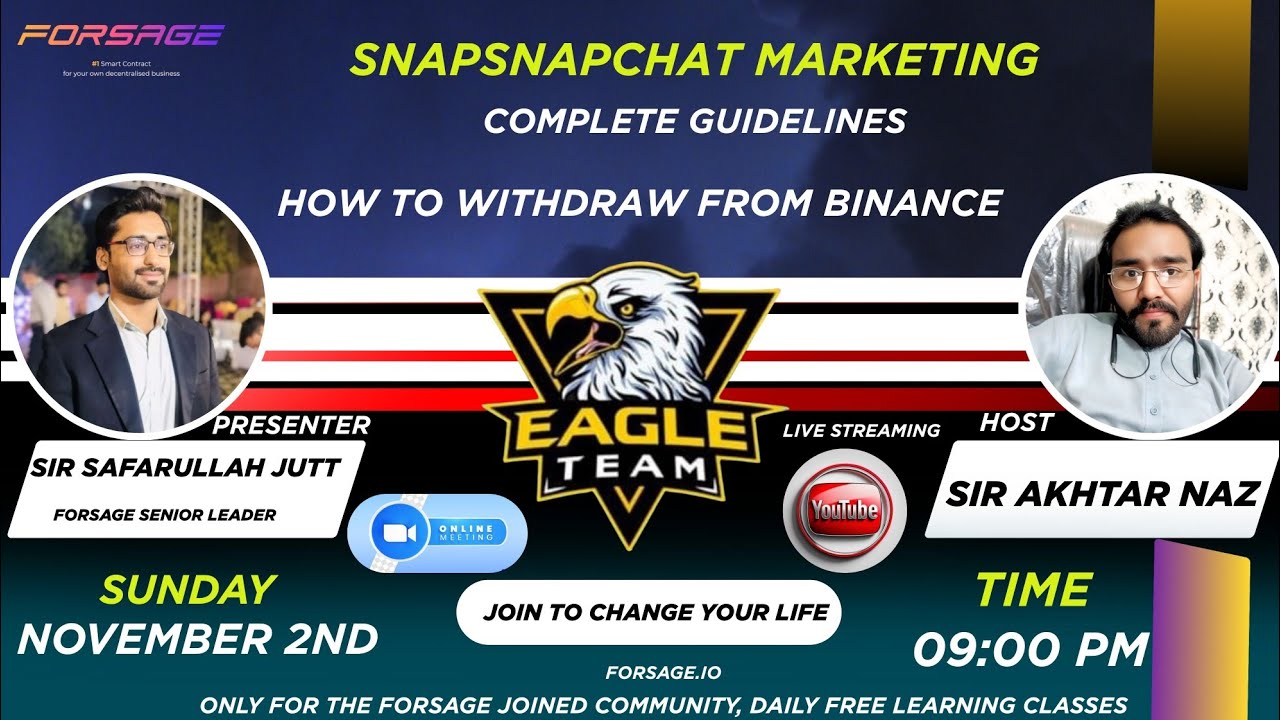 Snapchat Marketing | How To Withdraw From Binance