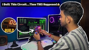 "00–99 Counter using 7490 & 7447 IC with Dual 7-Segment Display 🔥 | DIY Electronics"